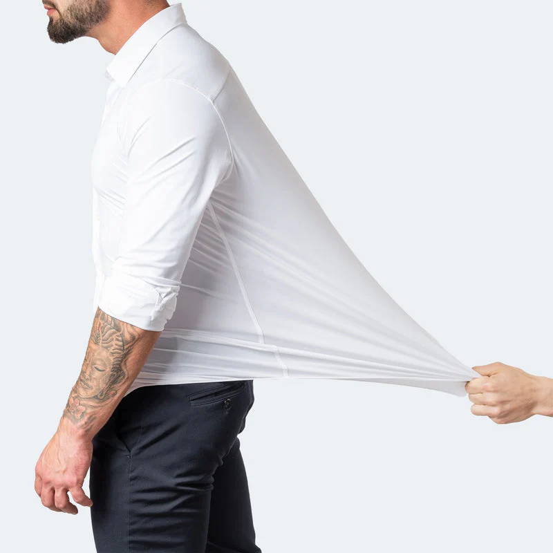 Camicia Friabile - Resistente Alle Pieghe Ed Elastica - Image 3