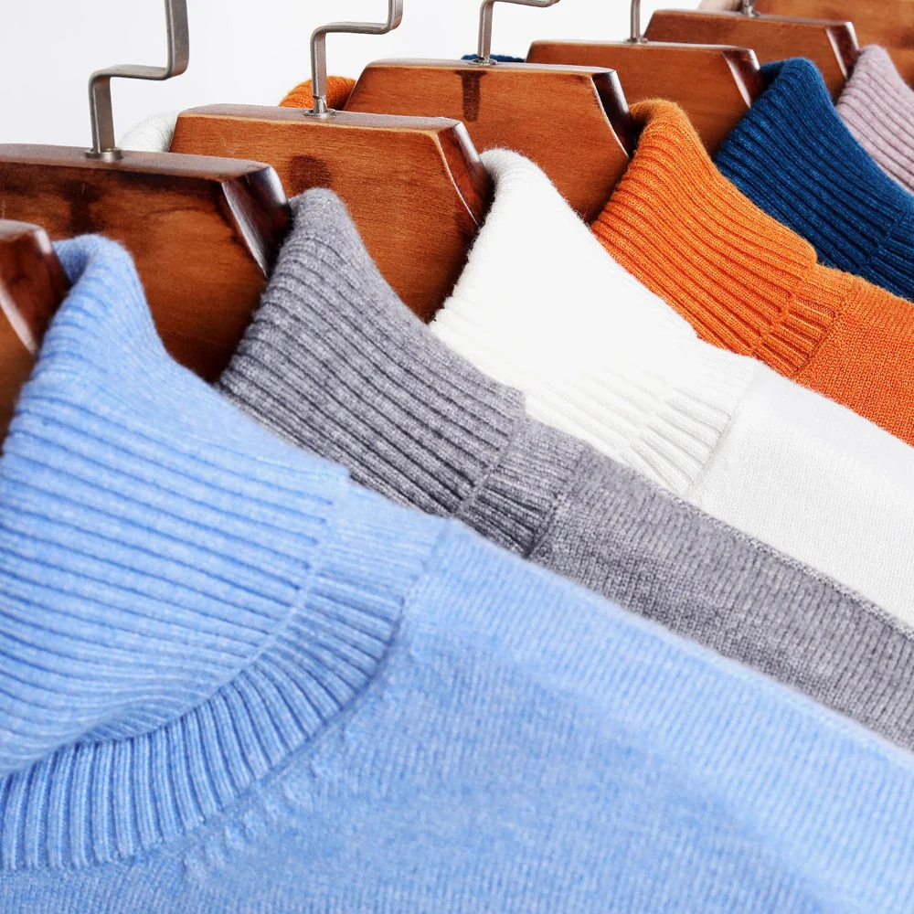 Maglione Dolcevita in 100% Lana Merino - Image 2