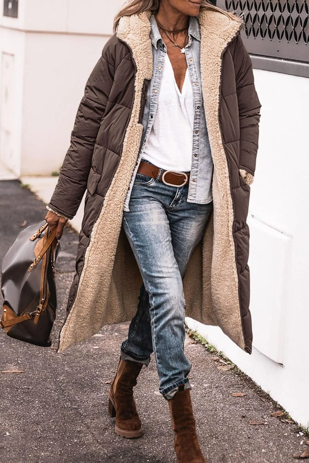Dubble | Cappotto Lungo Alla Moda - Image 10