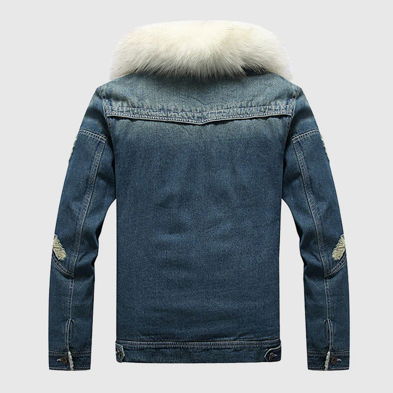 Frank Hardy - Giacca Di Jeans Bordata - Image 5