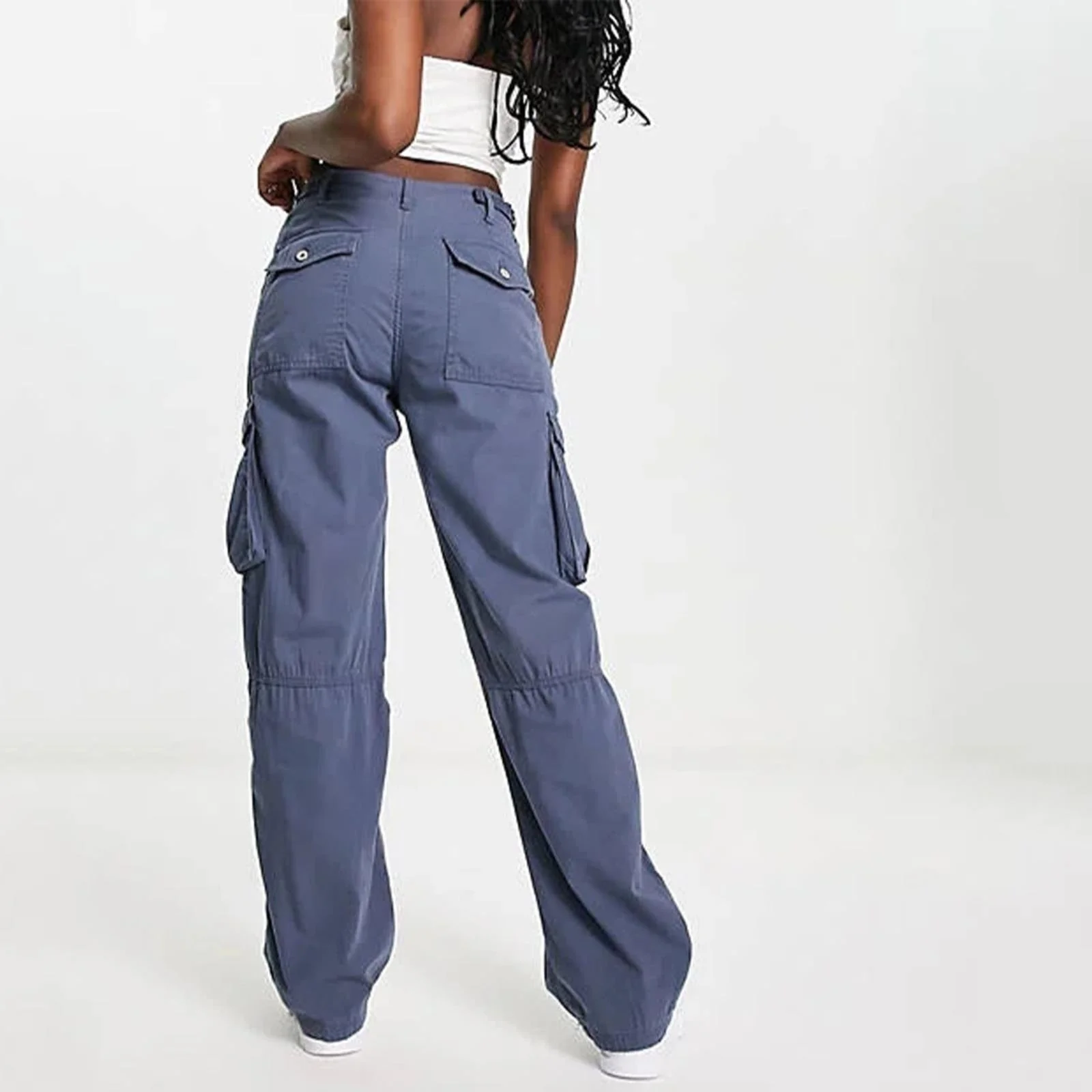 Mellany Pantaloni Cargo Dal Taglio Dritto - Image 8