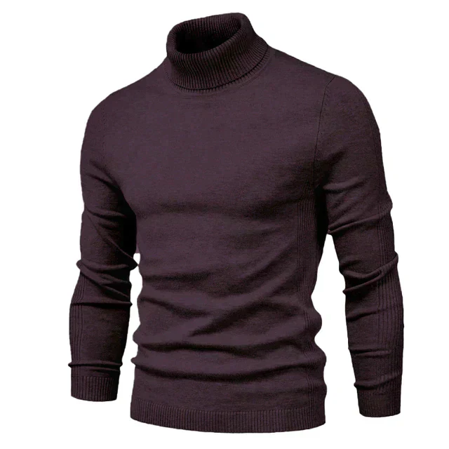 James -  Maglione Moderno a Collo Alto - Image 6