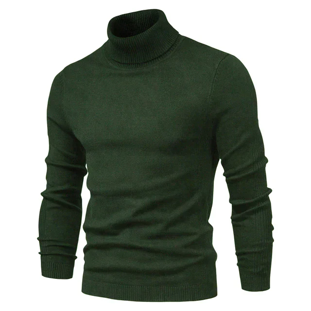 James -  Maglione Moderno a Collo Alto - Image 8