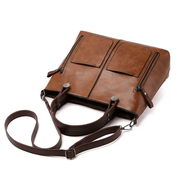 Borsa Da Donna In Pelle Vintage - Image 4