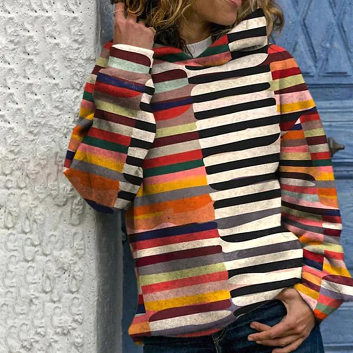 Johanna -  Felpa Con Cappuccio Multicolore - Image 2