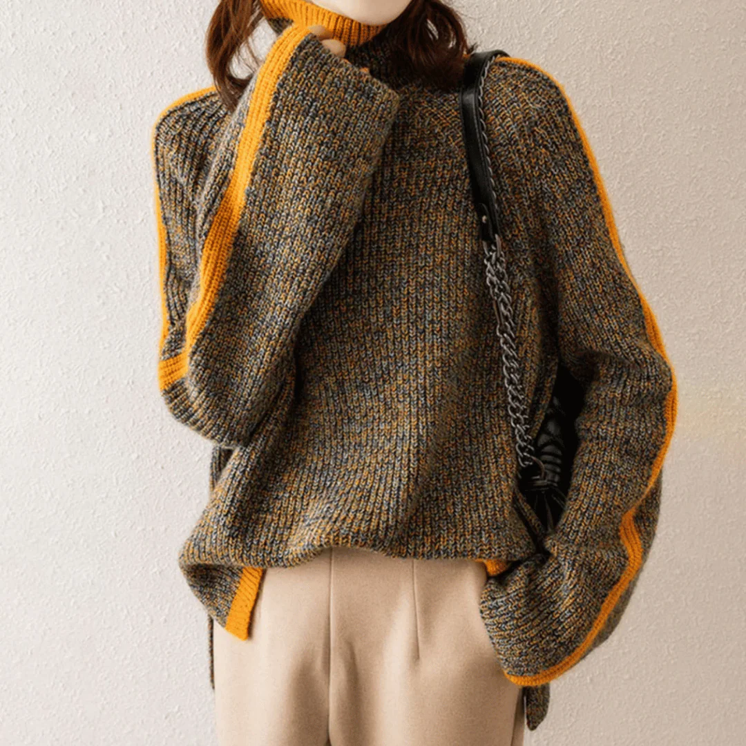 Ravelyn Colletto Alto In Maglia Marmorizzata - Image 3