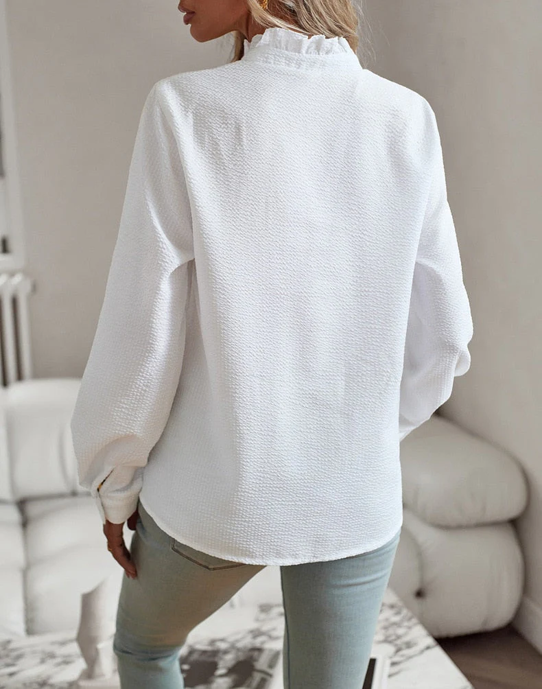 Camicia Da Donna Con Volant - Image 7