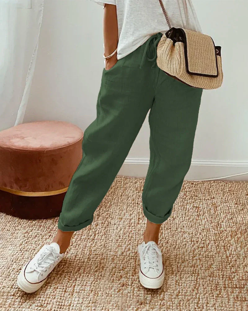 Pantaloni Da Ginnastica In Iino - Image 5