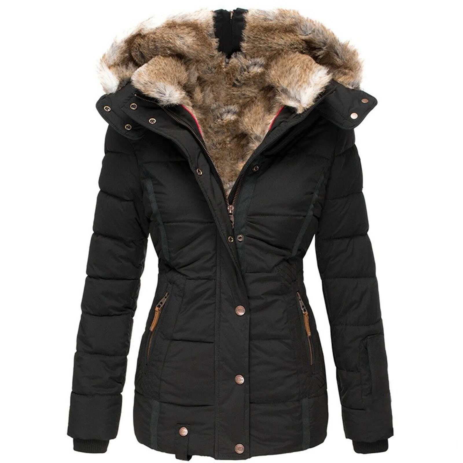 INA | CAPPOTTO INVERNALE ELEGANTEMENTE FODERATO - Image 5
