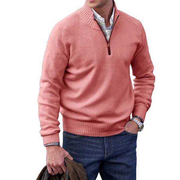 Adrian | Maglione Con Cerniera In Cashmere - Image 2
