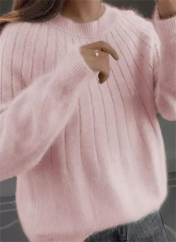 Ania - Soffice Maglione Lavorato a Maglia Di Cashmere - Image 2