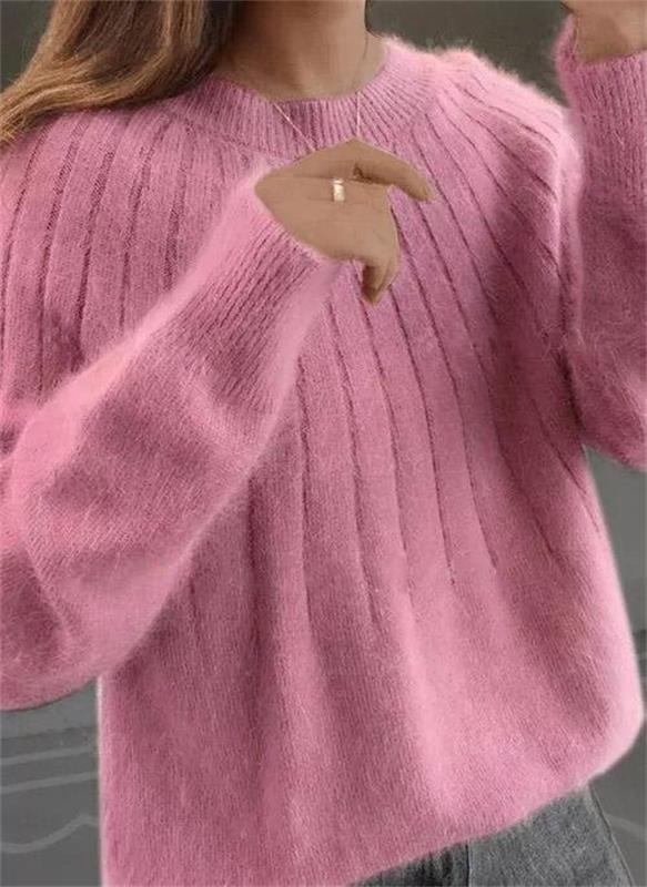 Ania - Soffice Maglione Lavorato a Maglia Di Cashmere - Image 3