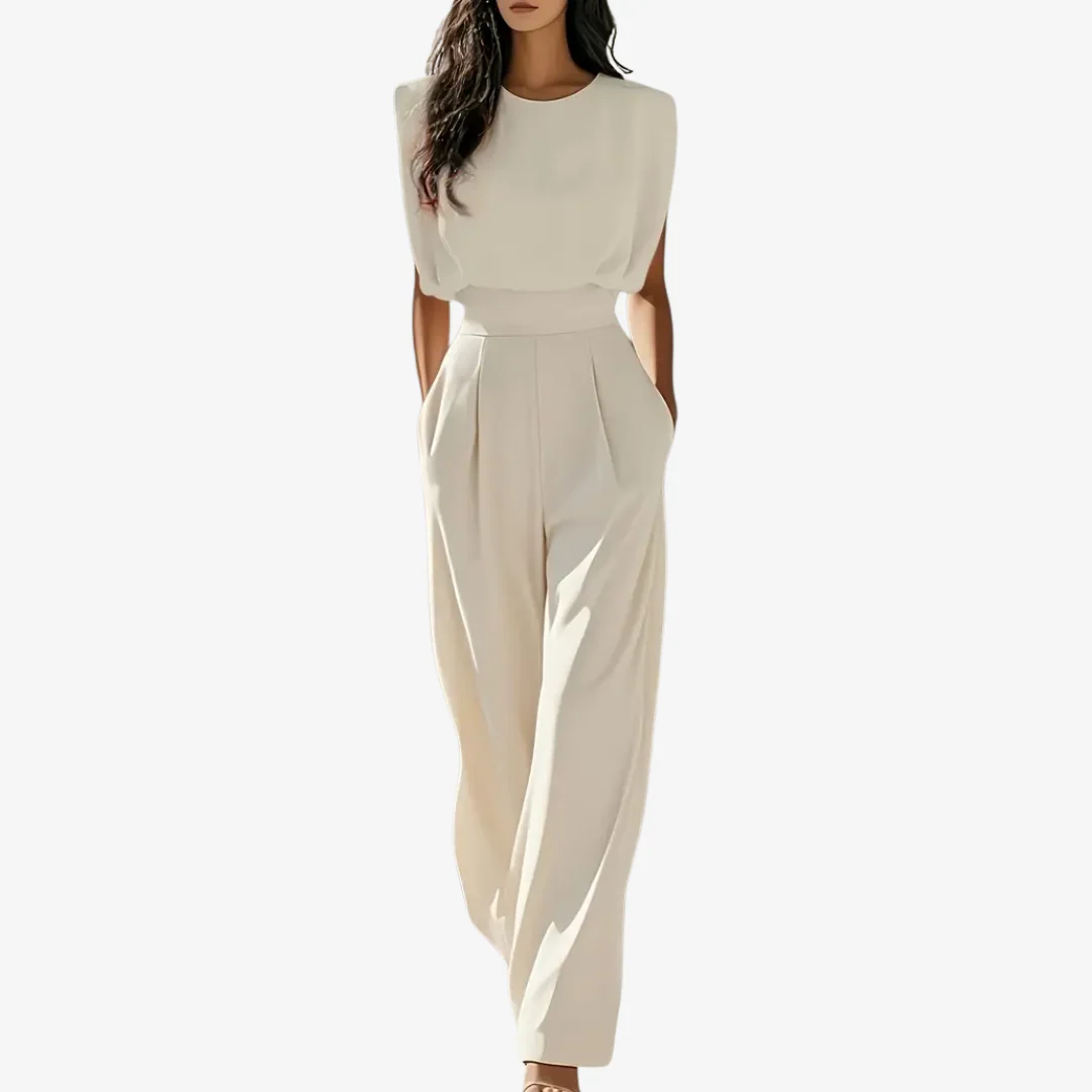 Ariia | Tuta Elegante Con Cintura