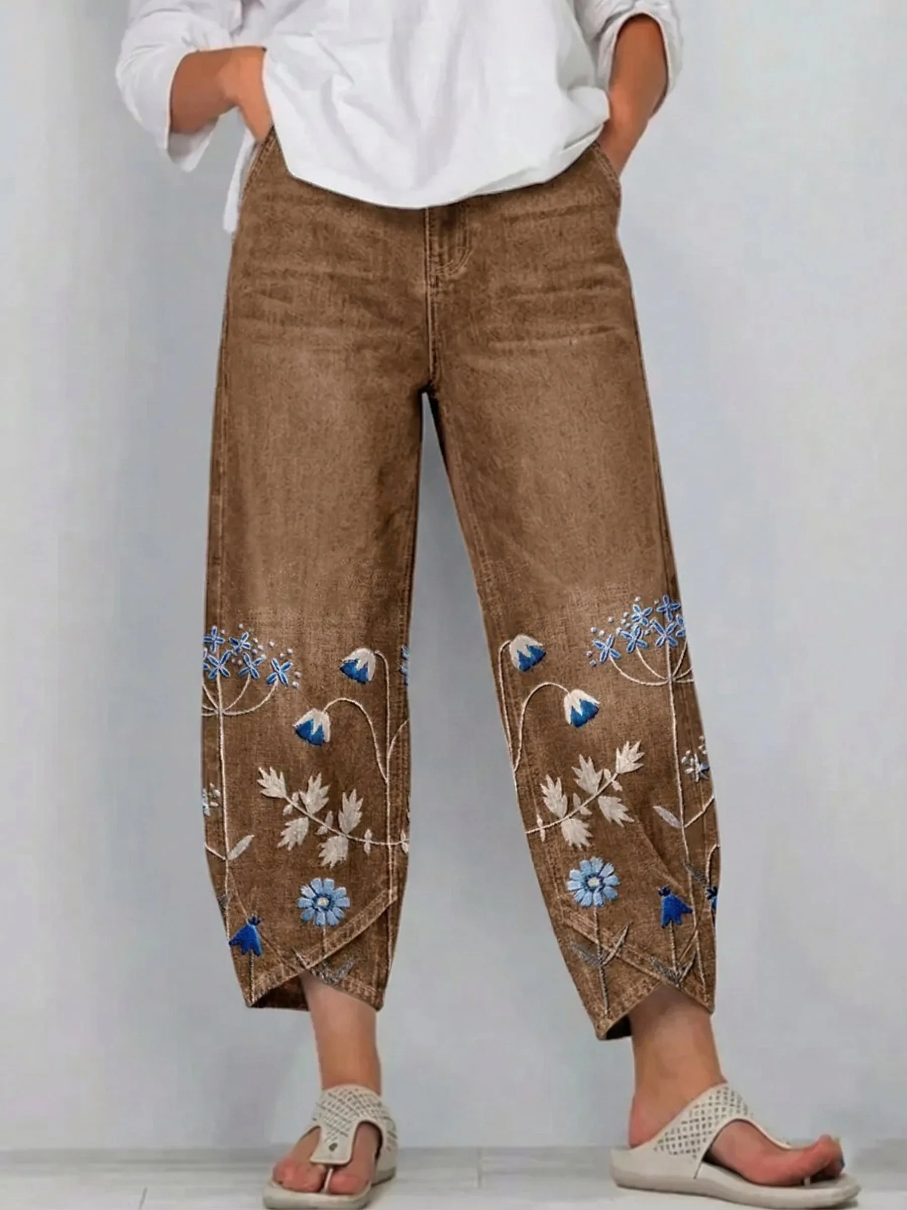 Aven | Pantaloni Ricamati Casual Chic - Image 7