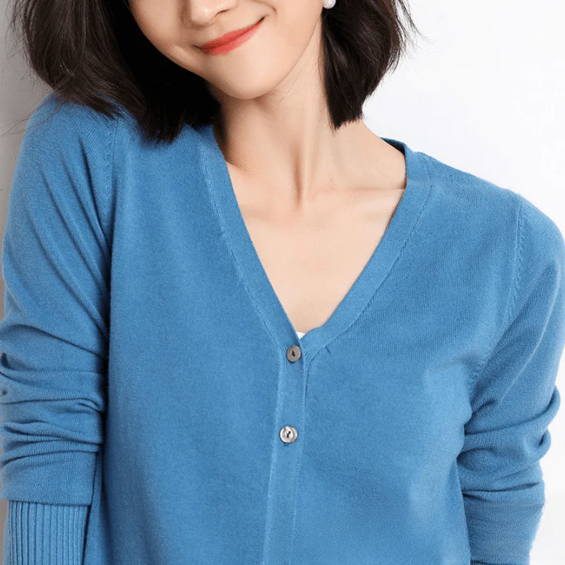 Carlotta | Cardigan In Cotone Artigianale - Image 8
