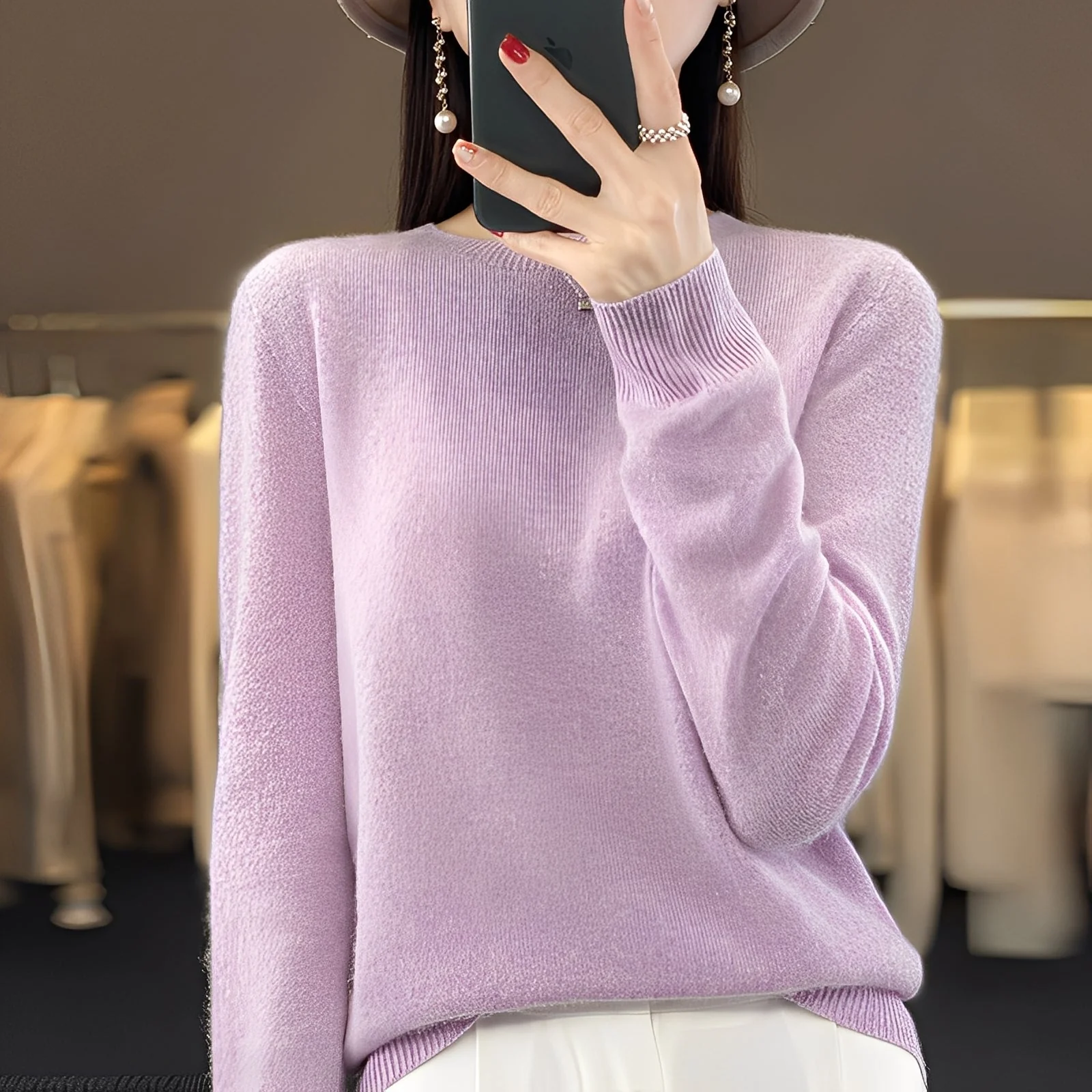 Cheyanne - Maglione Elegante In Cashmere Per Donna - Image 2