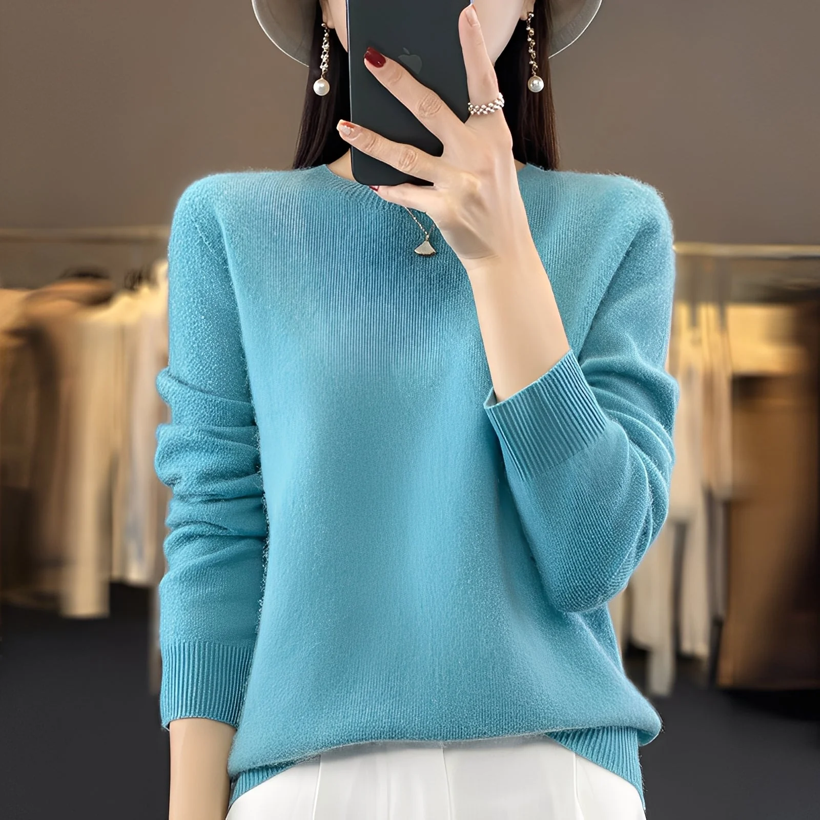 Cheyanne - Maglione Elegante In Cashmere Per Donna - Image 3