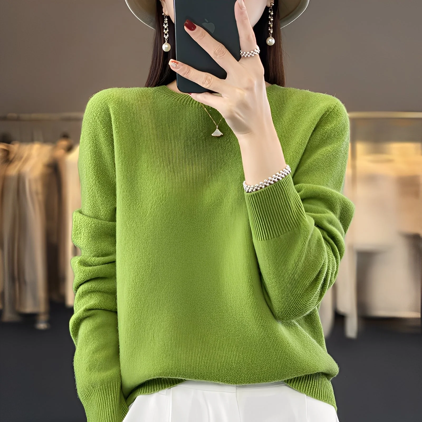 Cheyanne - Maglione Elegante In Cashmere Per Donna - Image 5
