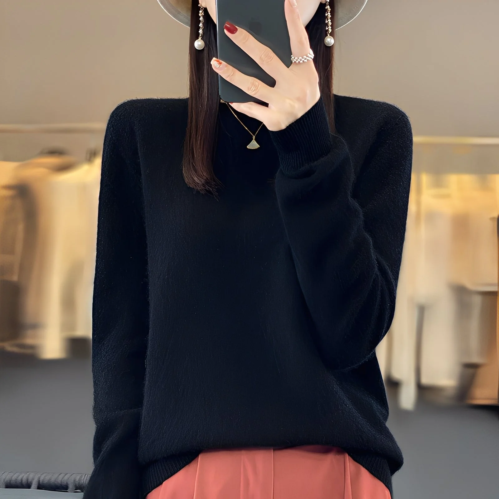 Cheyanne - Maglione Elegante In Cashmere Per Donna - Image 8