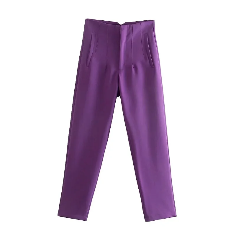 Claude | Pantaloni a Vita Alta Da Donna - Image 10