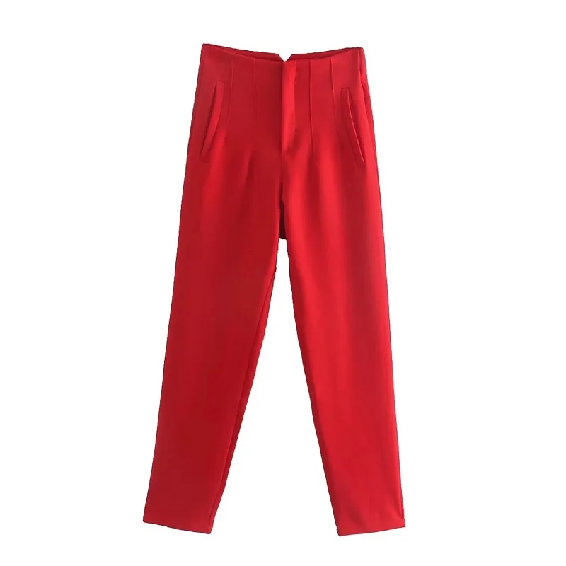 Claude | Pantaloni a Vita Alta Da Donna - Image 11