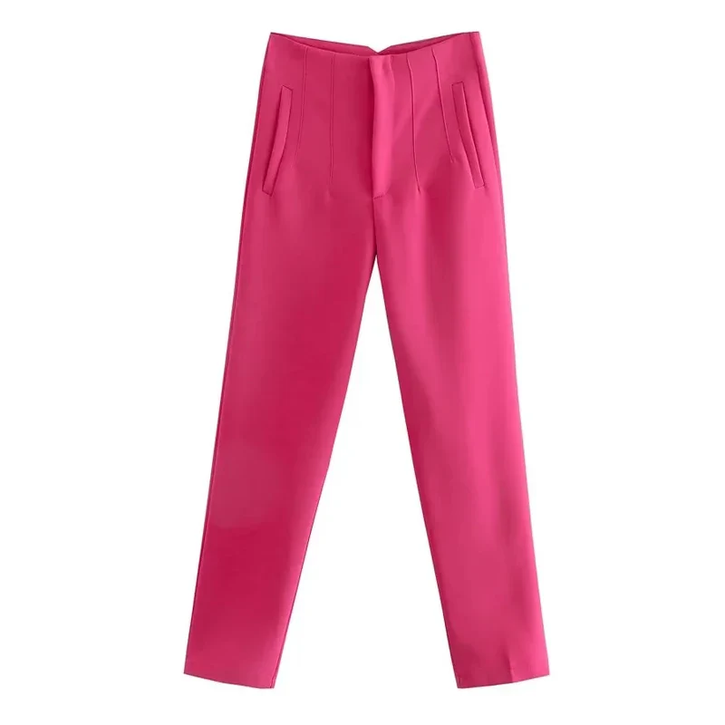 Claude | Pantaloni a Vita Alta Da Donna - Image 14