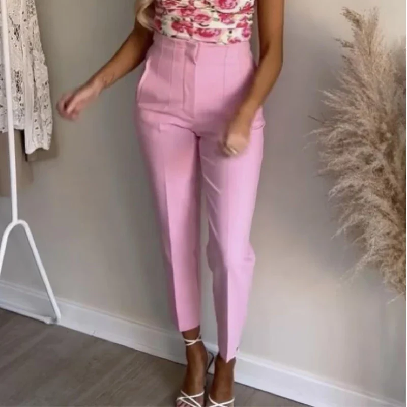 Claude | Pantaloni a Vita Alta Da Donna - Image 19