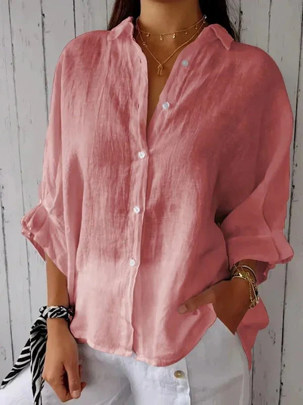 Daniela | Camicia Casual In Cotone E Lino - Image 5