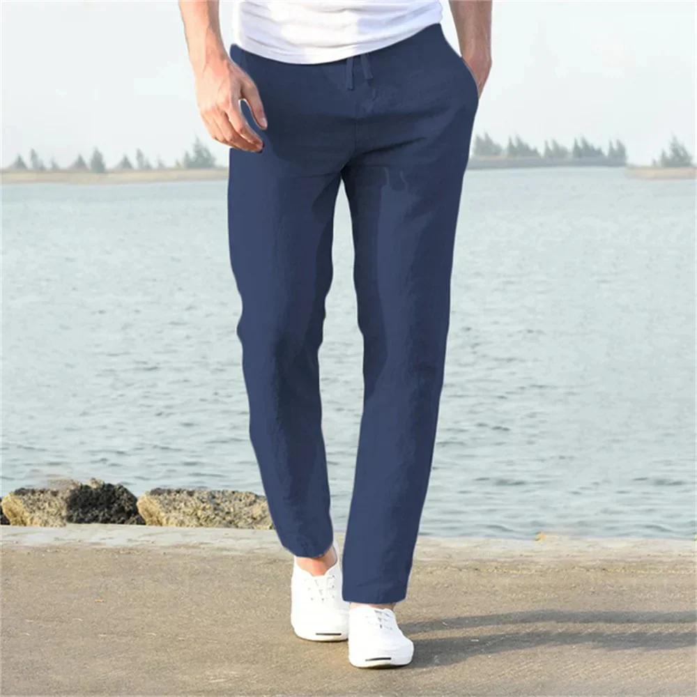 Dante - Pantaloni Estivi Da Uomo Leggeri - Image 3