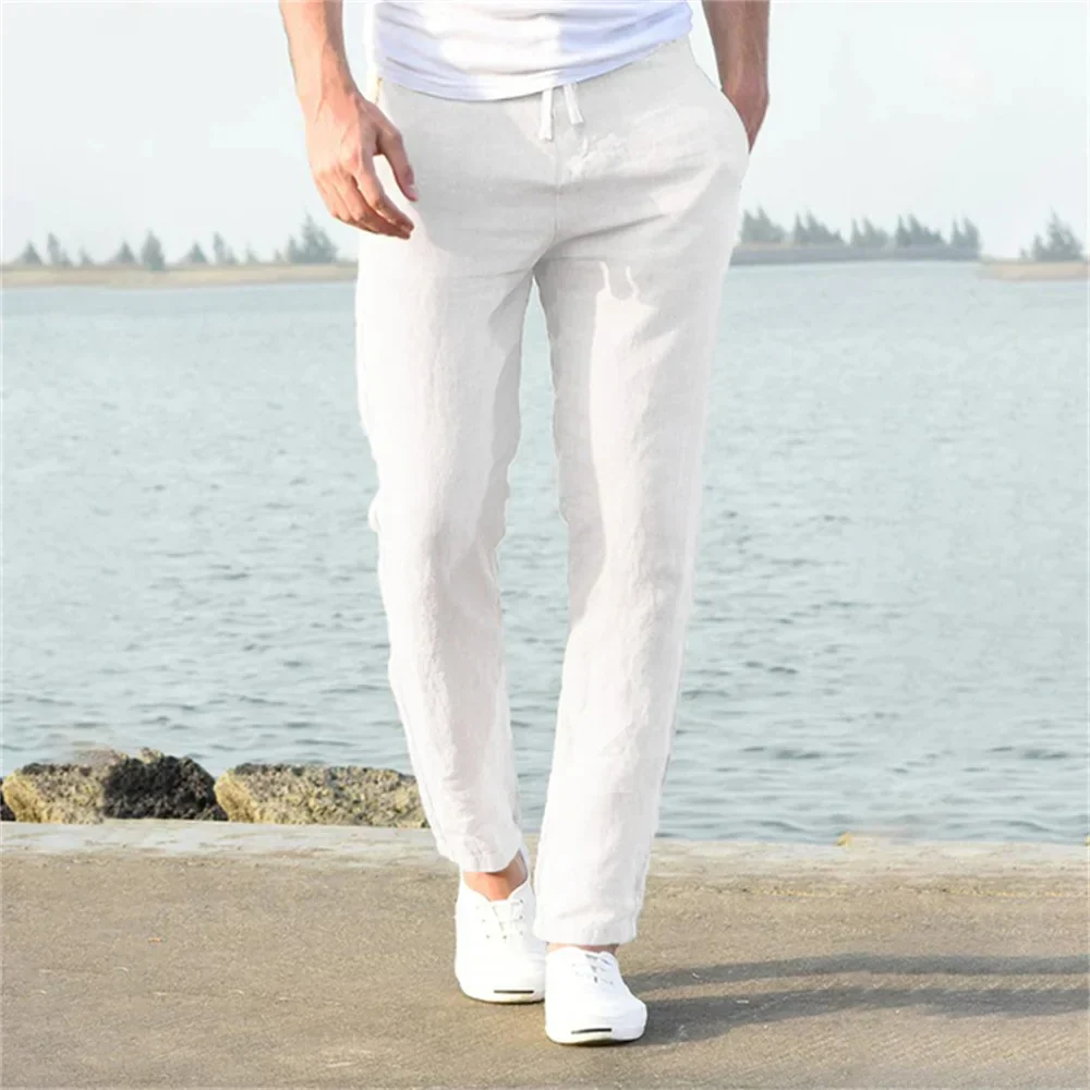 Dante - Pantaloni Estivi Da Uomo Leggeri - Image 4