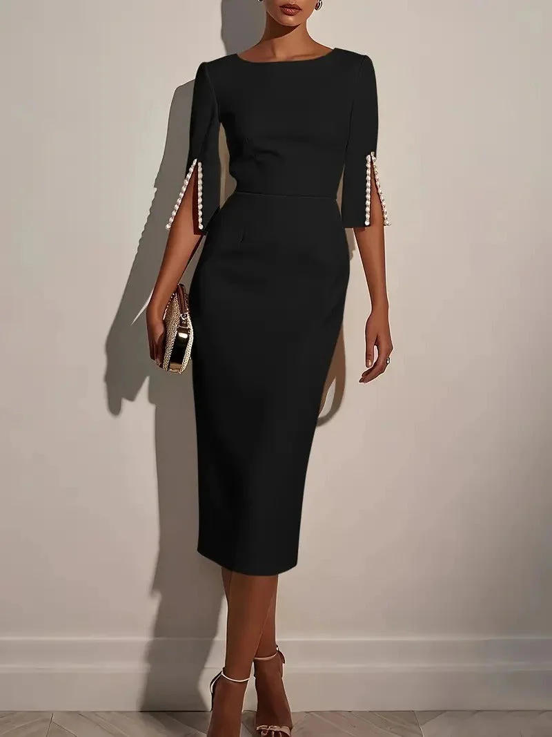 Dareva | Abito Tubino Midi Elegante