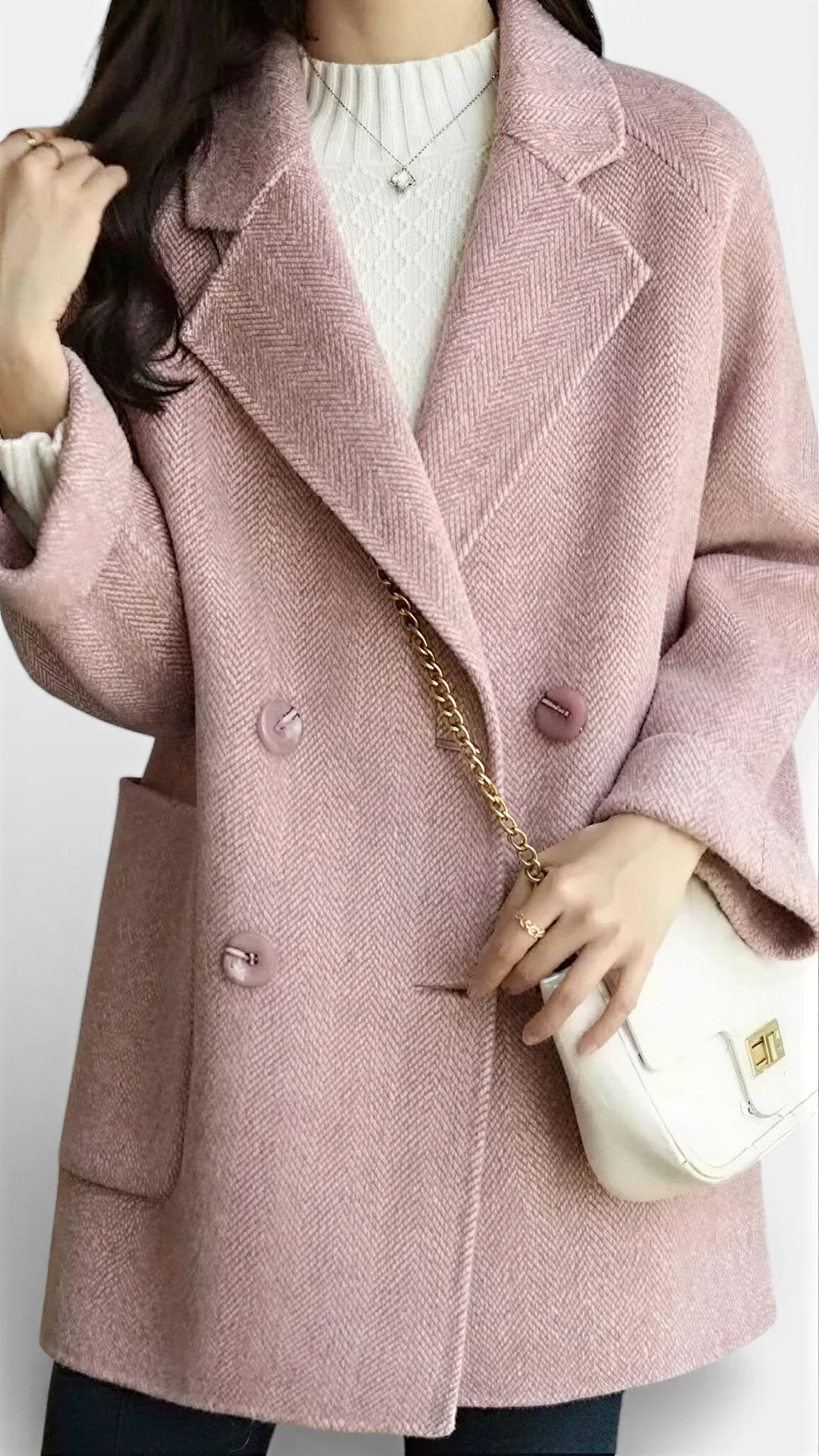 Eliara | Cappotto Doppiopetto Elegante Da Donna - Image 6