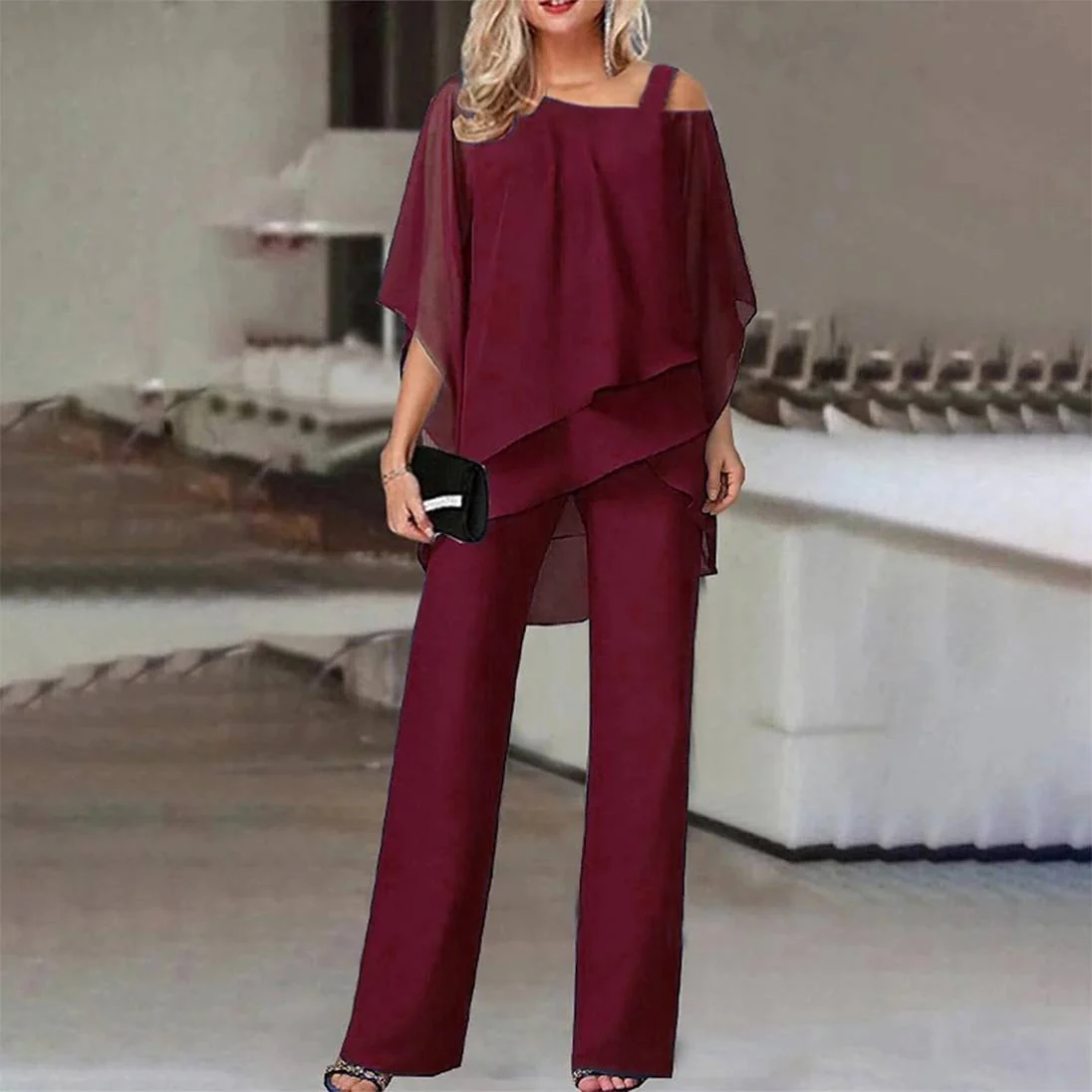 Eva | Elegante Due Pezzi Con Spalla Fredda - Image 3