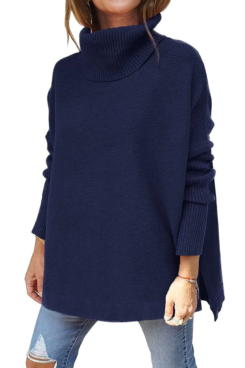 Francesca - Jersey Oversize De Lana Suave y Cuello Alto - Image 7