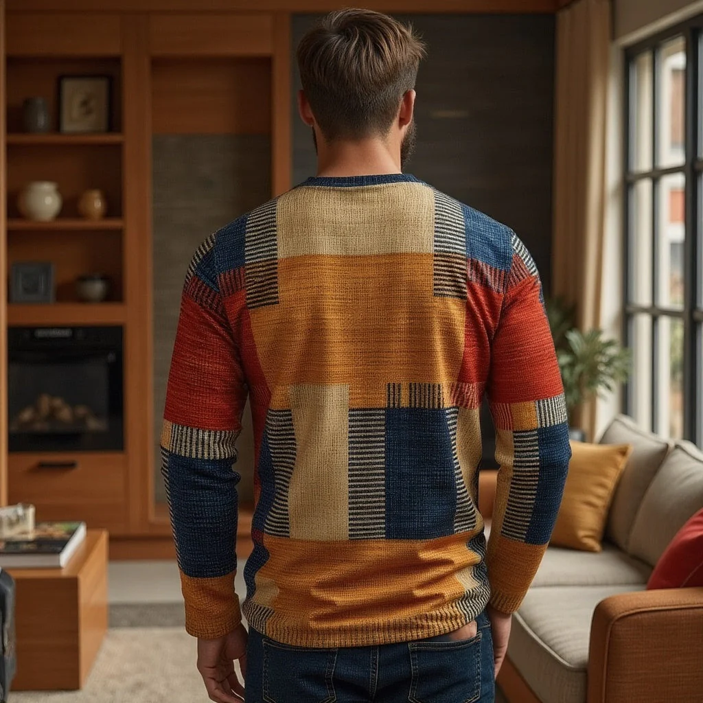 Frédéric - Maglione Elegante in Cashmere e Lana - Image 9