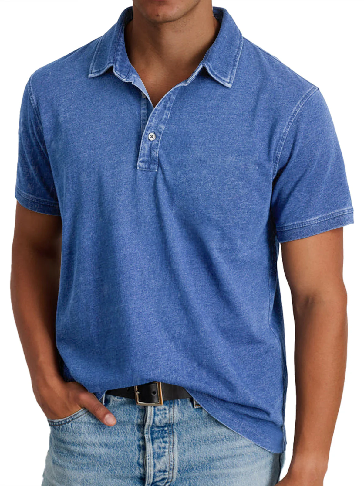 George - Polo Da Uomo Con Colletto