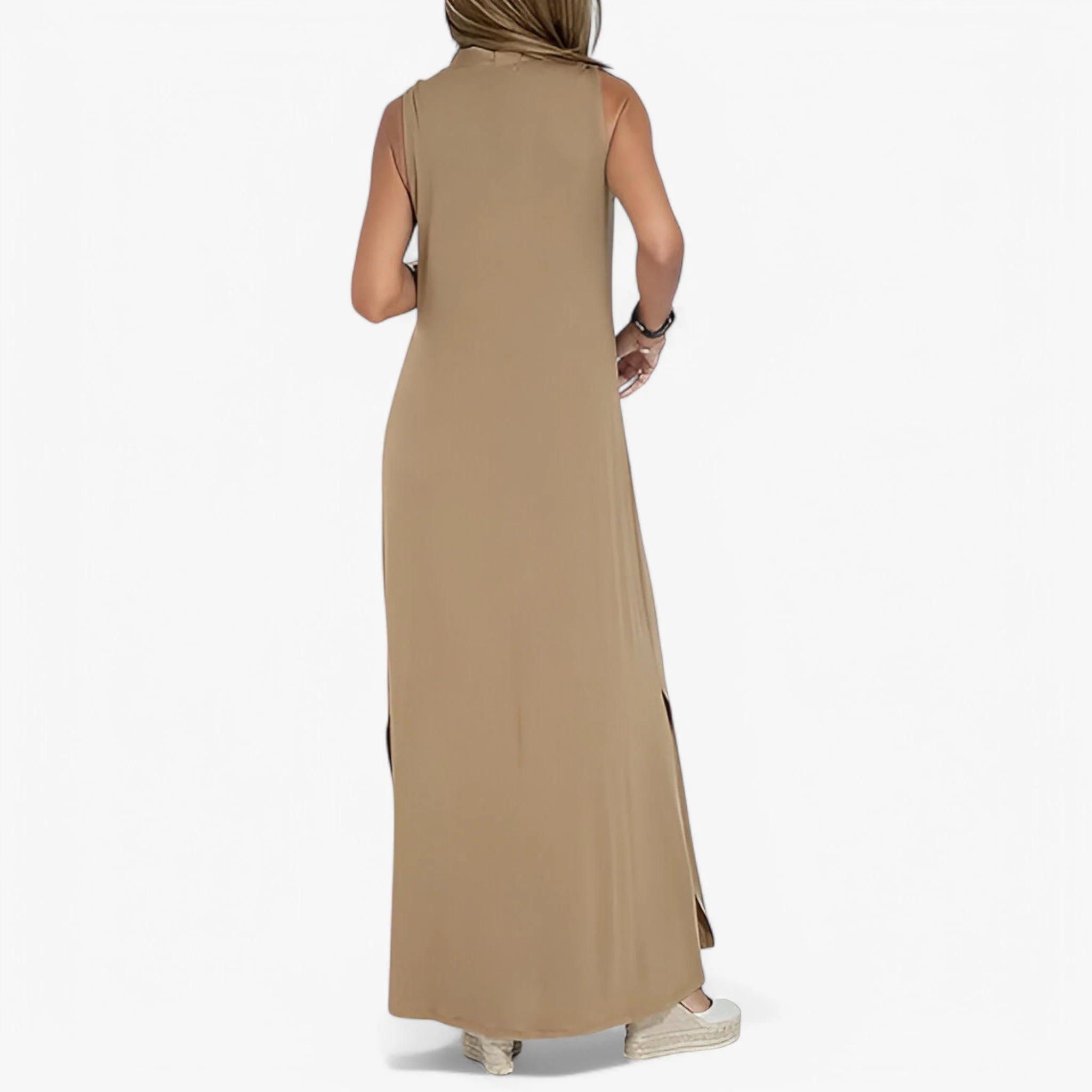 Helen | Abito Lungo Con Cardigan In Omaggio - Image 15
