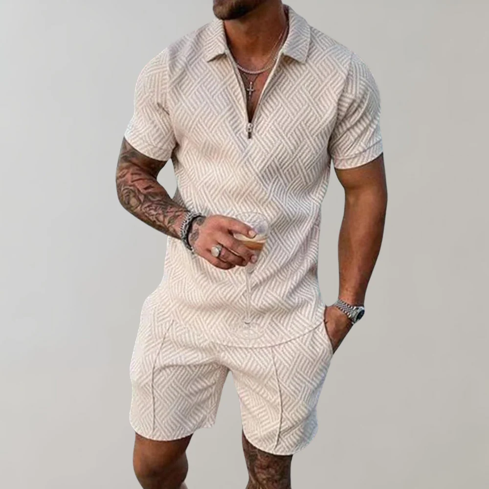 Hugo | Completo Estivo Da Uomo Con Polo E Pantaloncini - Image 3