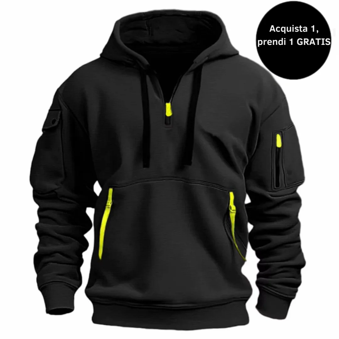 James | Felpa Con Cappuccio Casual (1+1 Acquista Uno, Ricevi Uno Gratis)