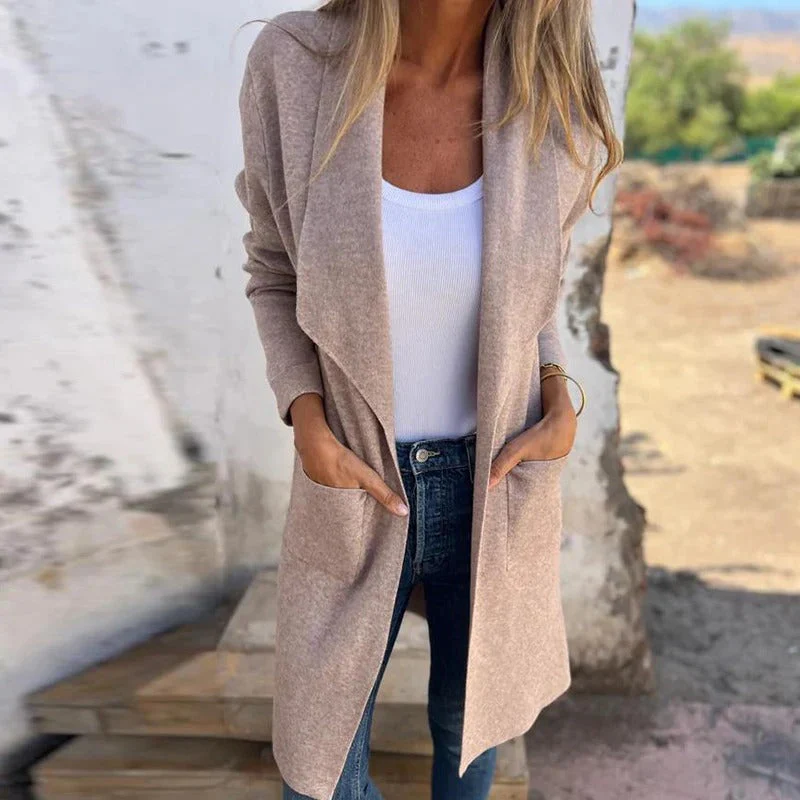 Kelly | Cappottino Stile Cardigan Sottile - Image 3