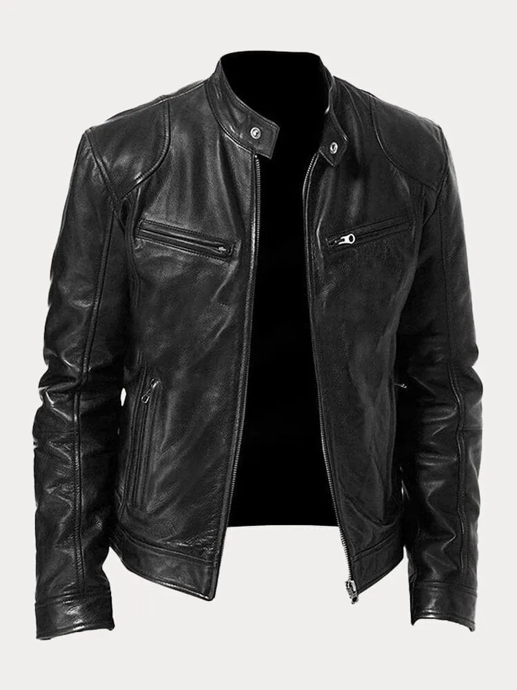 Leif – Giacca Casual in Pelle