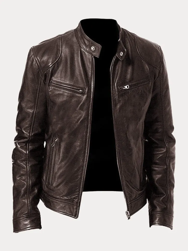 Leif – Giacca Casual in Pelle - Image 2