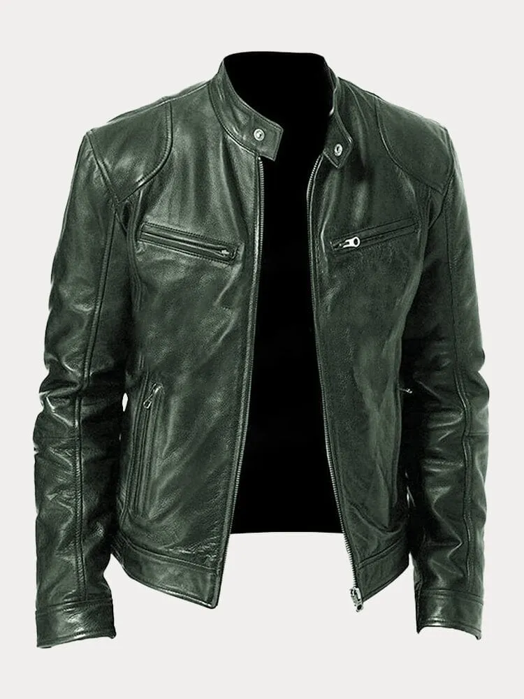Leif – Giacca Casual in Pelle - Image 3