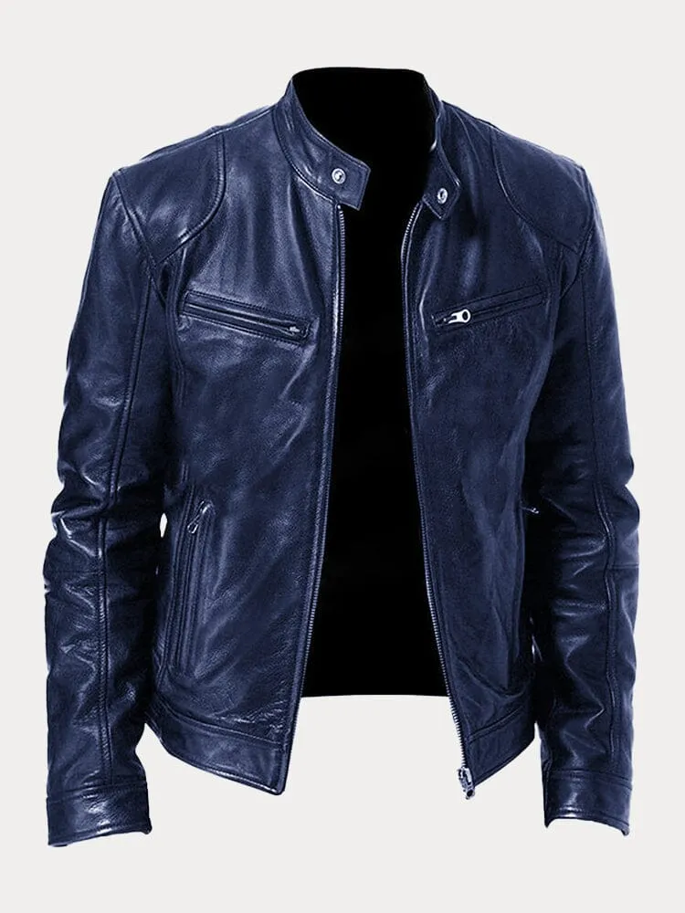 Leif – Giacca Casual in Pelle - Image 4
