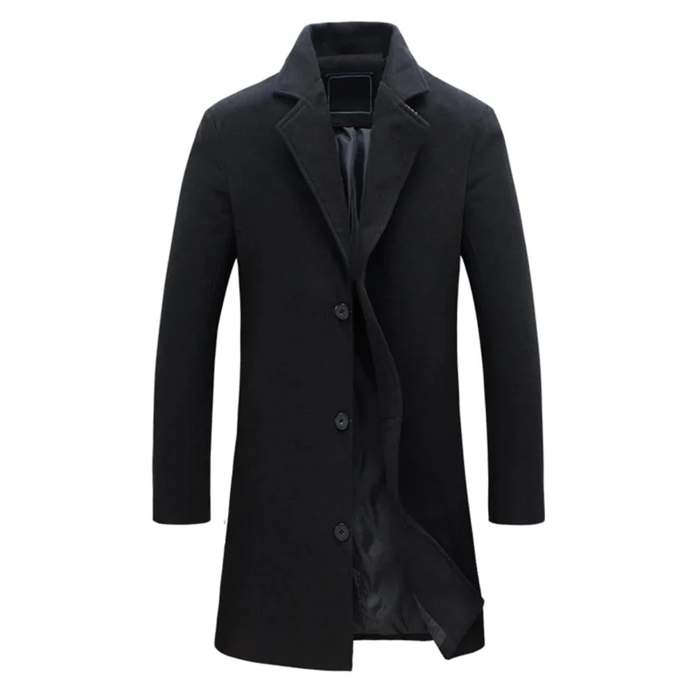 Leopold - Cappotto Invernale Lungo Elegante per Uomo - Image 2