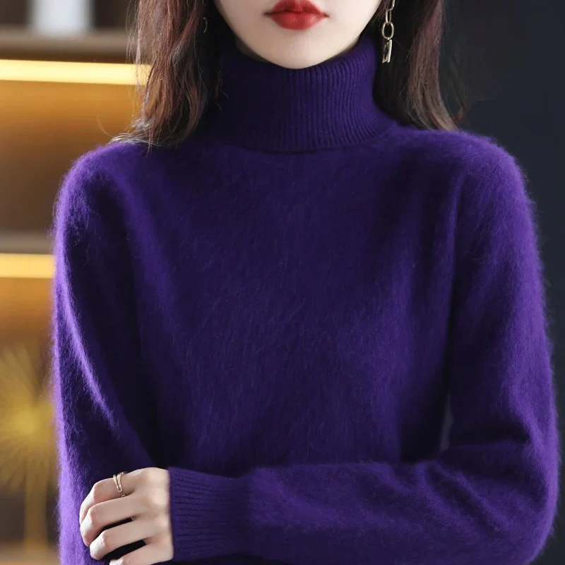 Letizia | Maglione Dolcevita In Cashmere - Image 11