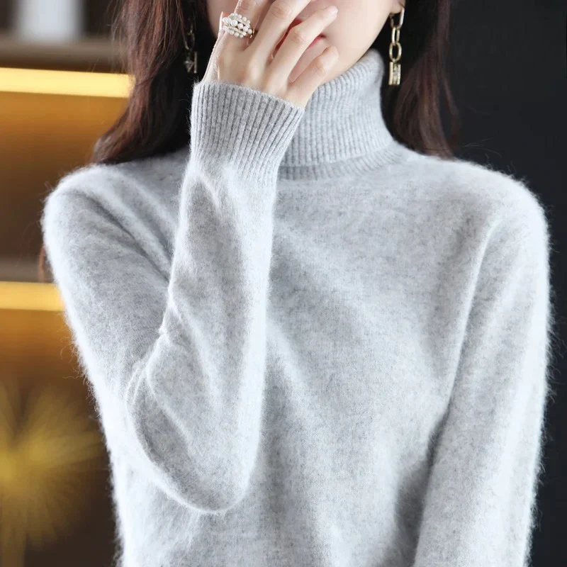 Letizia | Maglione Dolcevita In Cashmere - Image 12