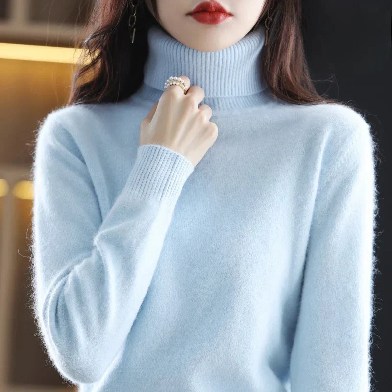Letizia | Maglione Dolcevita In Cashmere - Image 14