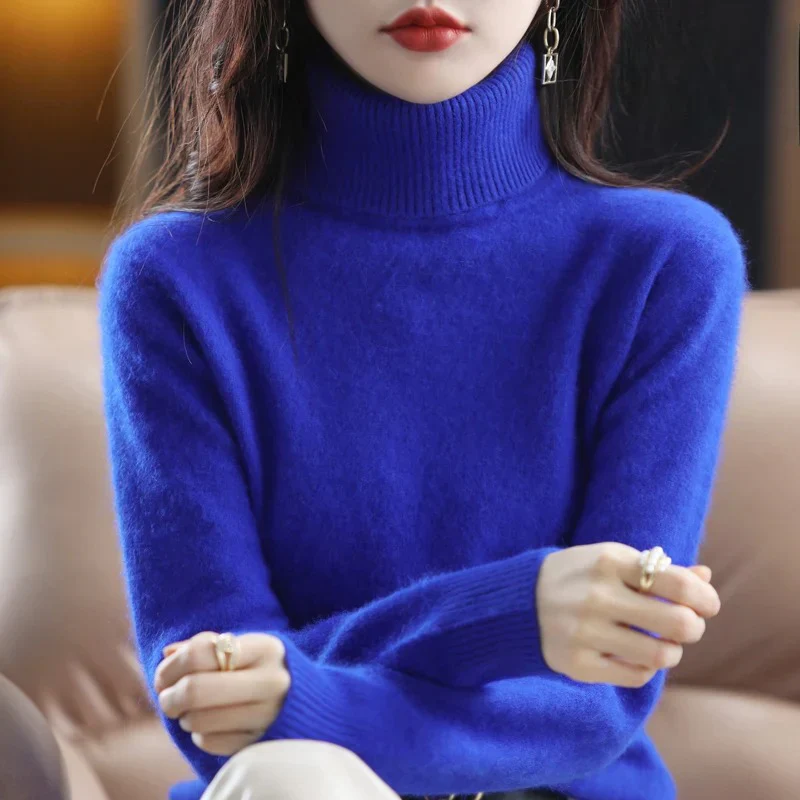 Letizia | Maglione Dolcevita In Cashmere - Image 15