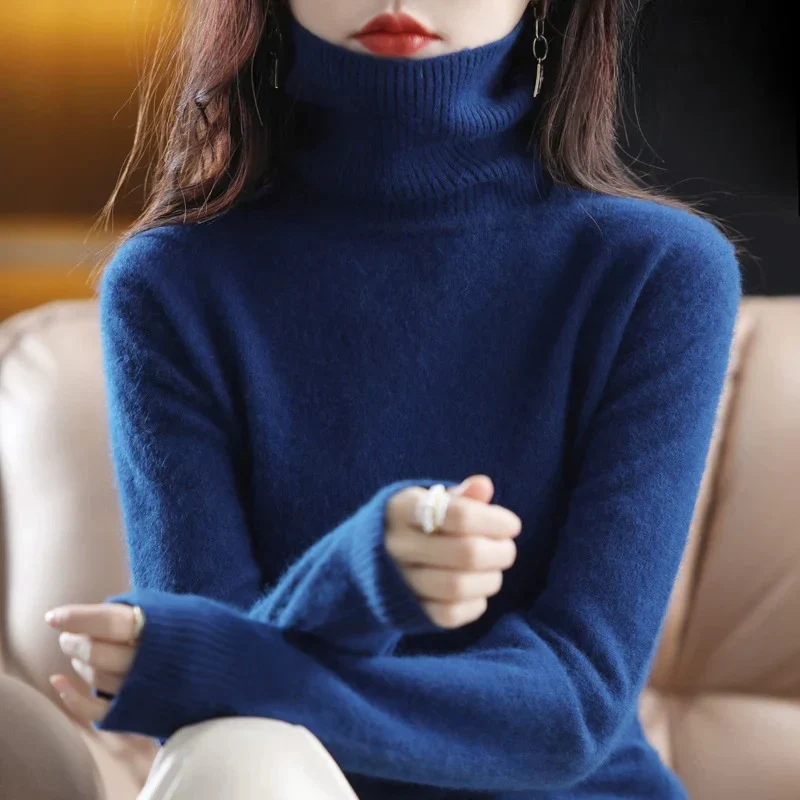 Letizia | Maglione Dolcevita In Cashmere - Image 16